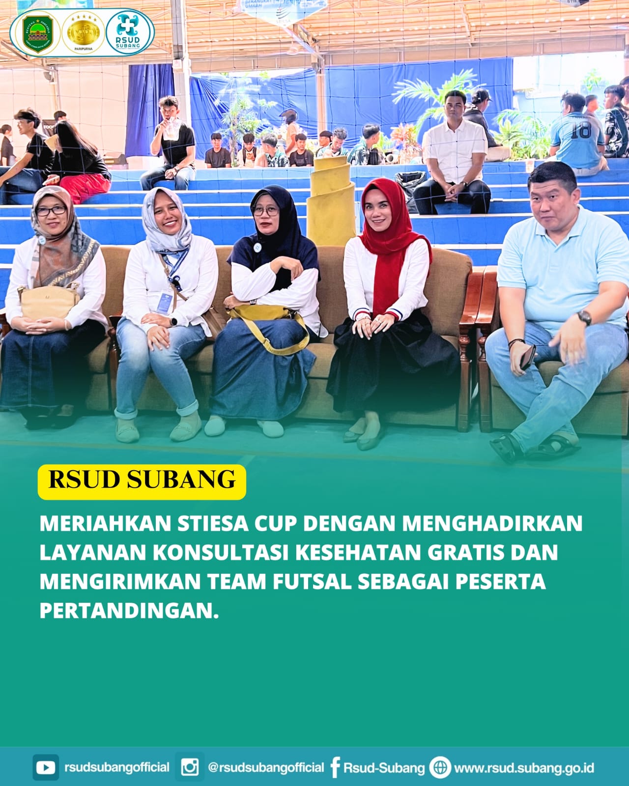 KONSULTASI KESEHATAN RSUD SUBANG HADIR DI EVENT STIESA CUP